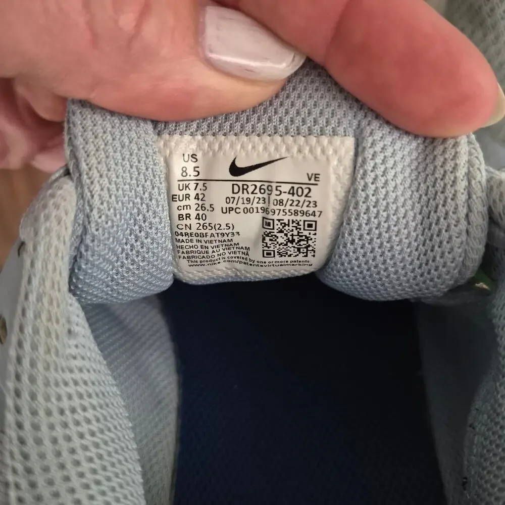 Nike Run Swift 3 Grey / Blue Void Running Shoes | Womens US 8.5